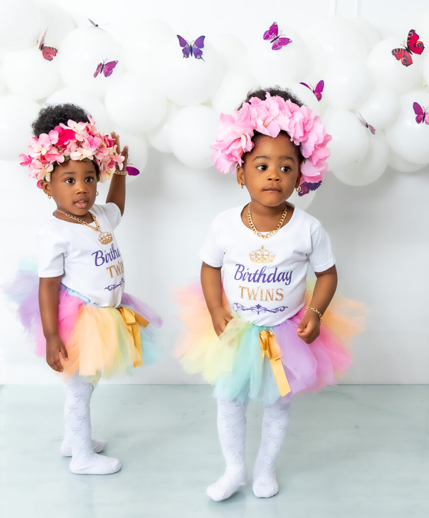 Twin birthday